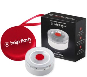 Luz de emergencia V16 con geolocalización + funda de neopreno Help Flash IoT