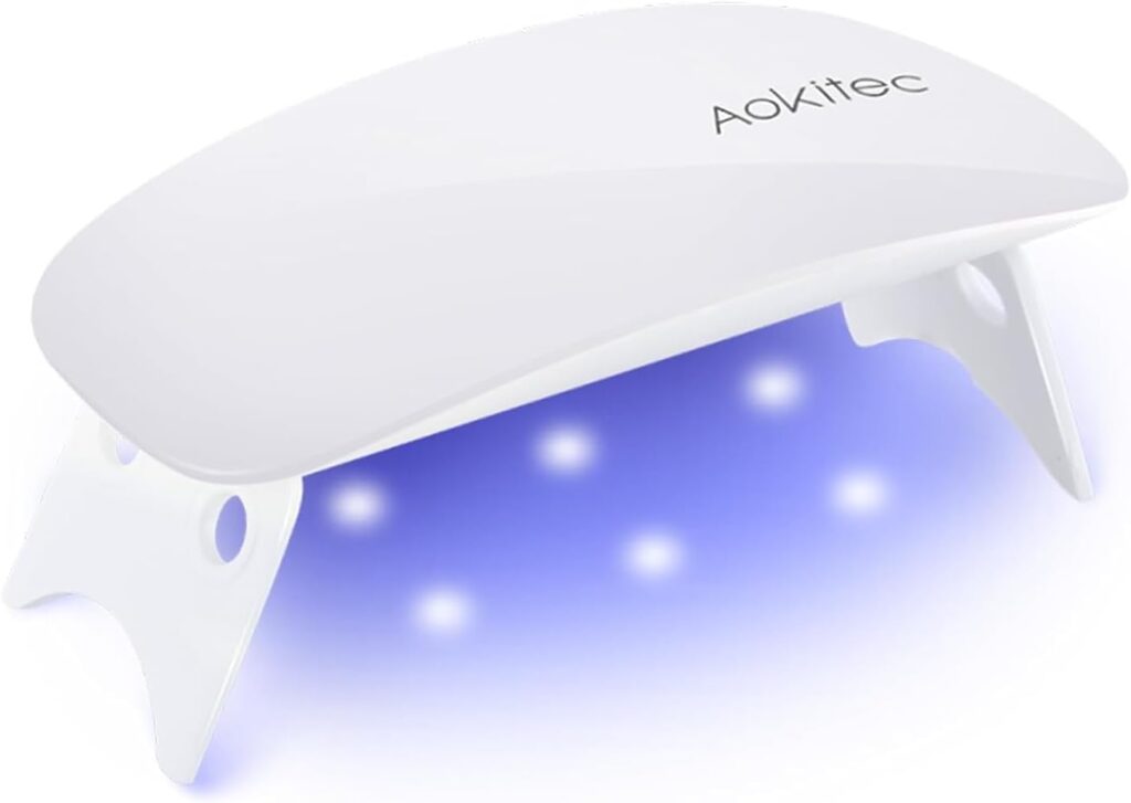 Lámpara para uñas LED UV Aokitec