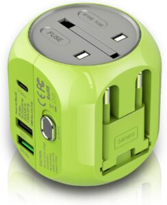 Adaptador de enchufe de viaje universal Milool